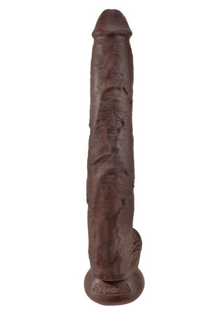 King Cock w/ balls 6" - Vanilla