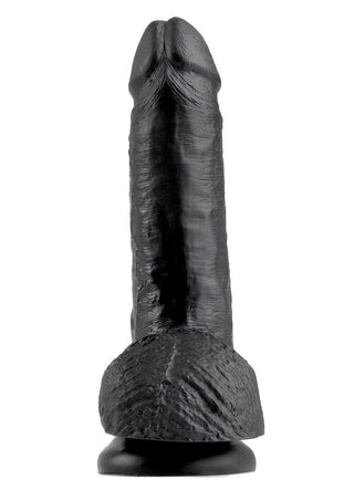 King Cock w/ balls 9" - Vanilla