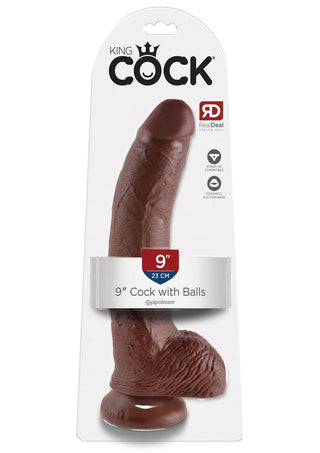 King Cock w/ balls 7" - Vanilla