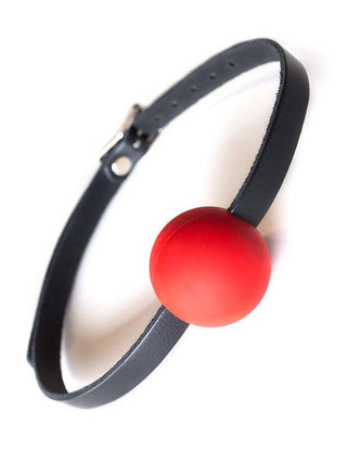 KinkLab - Red Silicone Ball Gag