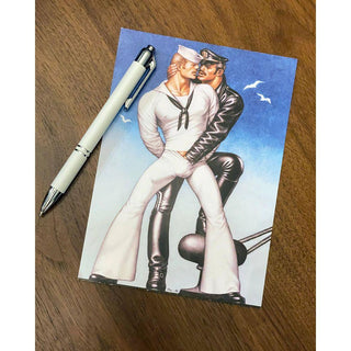 Kweer Cards / Peachy Kings - Tom of Finland Postcard "PIER PALS" - Circus of Books