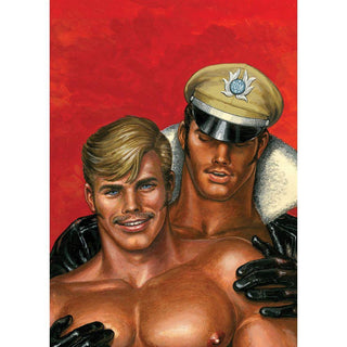 Kweer Cards / Peachy Kings - Tom of Finland Postcard "SIDEBURNS" - Circus of Books