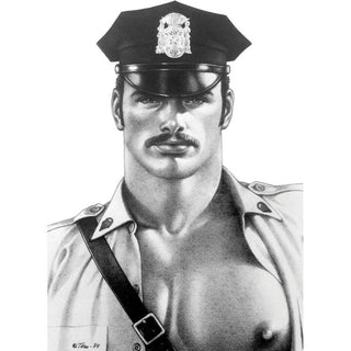 Kweer Cards / Peachy Kings - Tom of Finland Postcard "TOM's COP" - Circus of Books