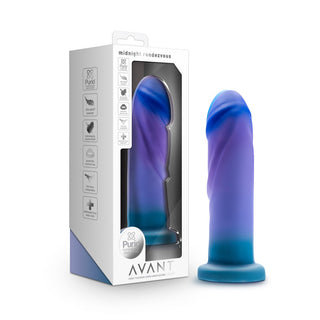 Avant - Midnight Rendezvous 7.5" Dildo – Ocean Blue