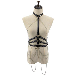 LEATHERETTE BODY HARNESS - Circus of Books