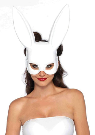 Leg Avenue Bondage Bunny Mask - O/S - Black