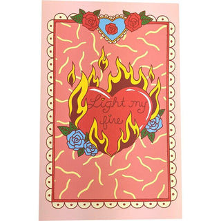 LIGHT MY FIRE DEVIL POP UP CARD - Circus of Books