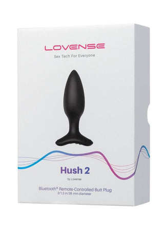 Lovense - Hush 2 Butt Plug 2.25"