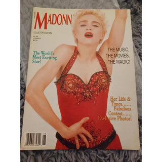 MADONNA COLLECTOR’S EDITION Magazine (Spring 1990), Over 75 Pics - Circus of Books