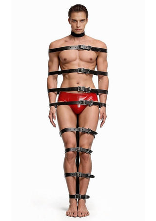 Master Series Backbone Full Body Harness - Black