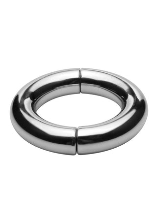 Master Series Mega Magnetize Stainless Steel Magnetic Cock Ring