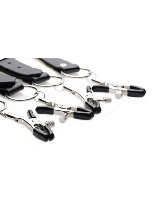 Master Series Spread Labia Spreader Straps with Clamps