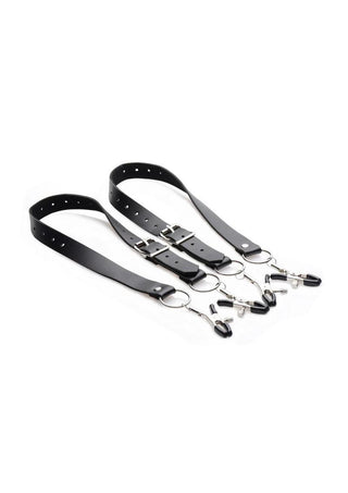Master Series Spread Labia Spreader Straps with Clamps