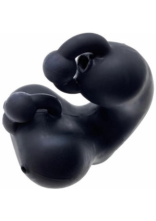 Oxballs - Meatlocker Silicone Chastity - Blue Ice