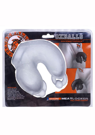 Oxballs - Meatlocker Silicone Chastity - Blue Ice