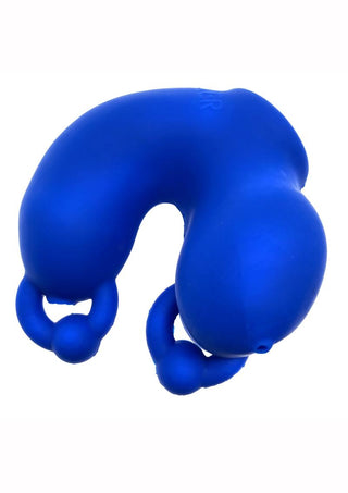 Oxballs - Meatlocker Silicone Chastity - Blue Ice