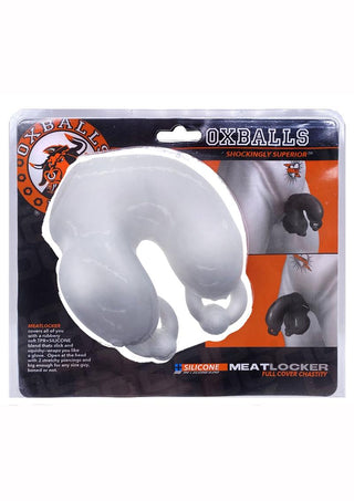 Oxballs - Meatlocker Silicone Chastity - Blue Ice