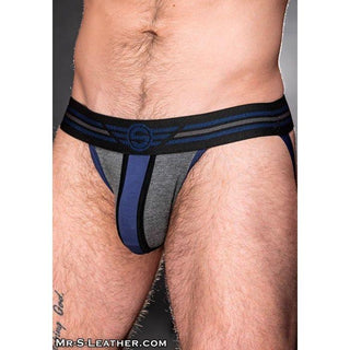 Mr S Leather - Basic Training Jockstrap - Navy - Circus of Books