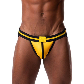 Nasty Pig - Back Up Jock Strap - Electric Yellow/Black - Circus of Books