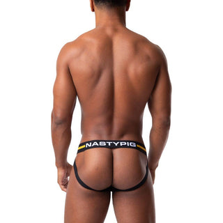 Nasty Pig - Back Up Jock Strap - Electric Yellow/Black - Circus of Books