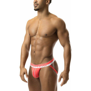 Nasty Pig - Commander Jock Strap - Coral - Circus of Books