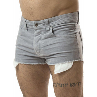 Nasty Pig - Cord Duke Short - Grey - Circus of Books