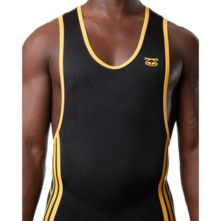 Nasty Pig - Induction Singlet - Black/Electric Yellow - Circus of Books