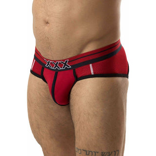Nasty Pig - XXX U-Front Brief - Red - Circus of Books