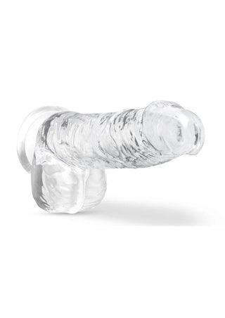 Naturally Yours Realistic Amethyst 6" Dildo with Balls and Suction Cup Base