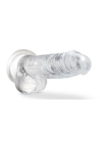 Naturally Yours Realistic Amethyst 6" Dildo with Balls and Suction Cup Base