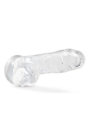 Naturally Yours Realistic Amethyst 6" Dildo with Balls and Suction Cup Base