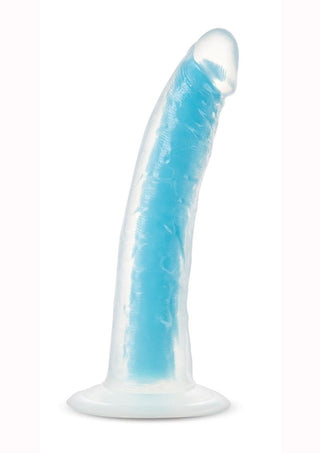 Neo Elite - Glow in the Dark Dildo 7.5" - Blue