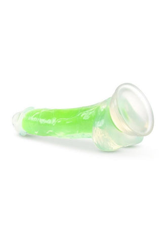 Neo Elite - Glow in the Dark Dildo 7.5" - Pink