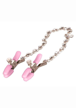Nipple Play® Crystal Chain Nipple Clamps