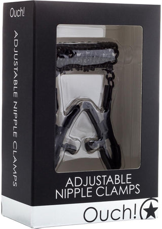 Ouch! Adjustable Nipple Clamps - Pink