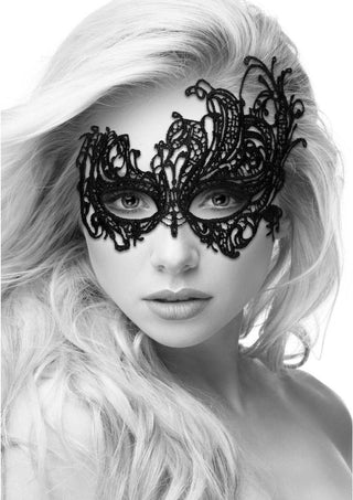 Ouch! Black & White Royal Lace Eye Mask
