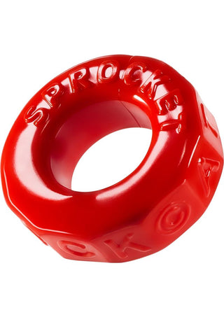 Oxballs Atomic Jock Sprocket Super Stretchy Cock Ring 2.8in- Black