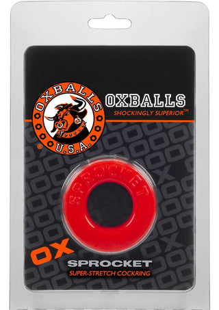 Oxballs - Sprocket Super Stretchy Cockring - Blue