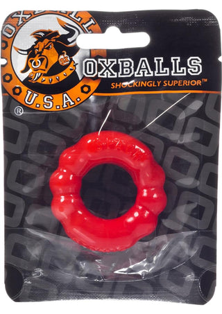 Oxballs Atomic Jock 'The 6 Pack' Sport Cock Ring - Clear