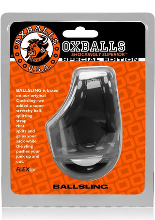 Oxballs - Ballsling Cocksling w/ Ballsplitter - Black