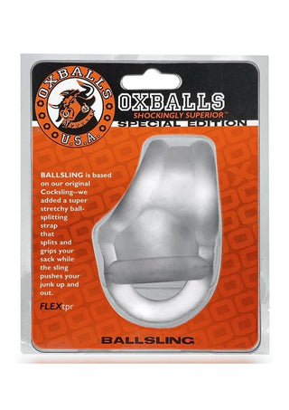 Oxballs - Ballsling Cocksling w/ Ballsplitter - Black