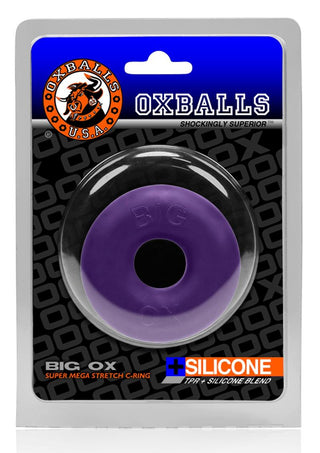 Oxballs - Big Ox Super Mega Stretch Silicone Cock Ring - Blue
