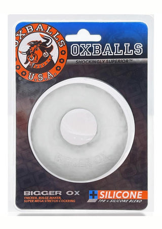 Oxballs Bigger Ox Silicone Cock Ring - Hot Pink Ice