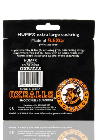 Oxballs HumpX Cock Ring - Black