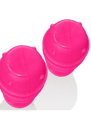 Oxballs - LANKYZ silicone nipsuckers CLEAR SILICONE