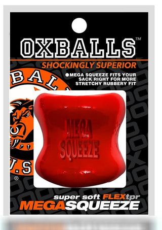 Oxballs Mega Squeeze Ergofit Ballstretcher - Clear