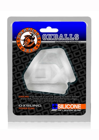 Oxballs - Oxsling Silicone Cocksling - Black