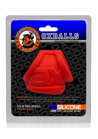 Oxballs - Oxsling Silicone Cocksling - Black