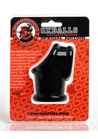 Oxballs - Powersling Cocksling Ball Stretcher - Clear