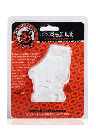 Oxballs - Powersling Cock And Ball Stretcher Sling - Purple